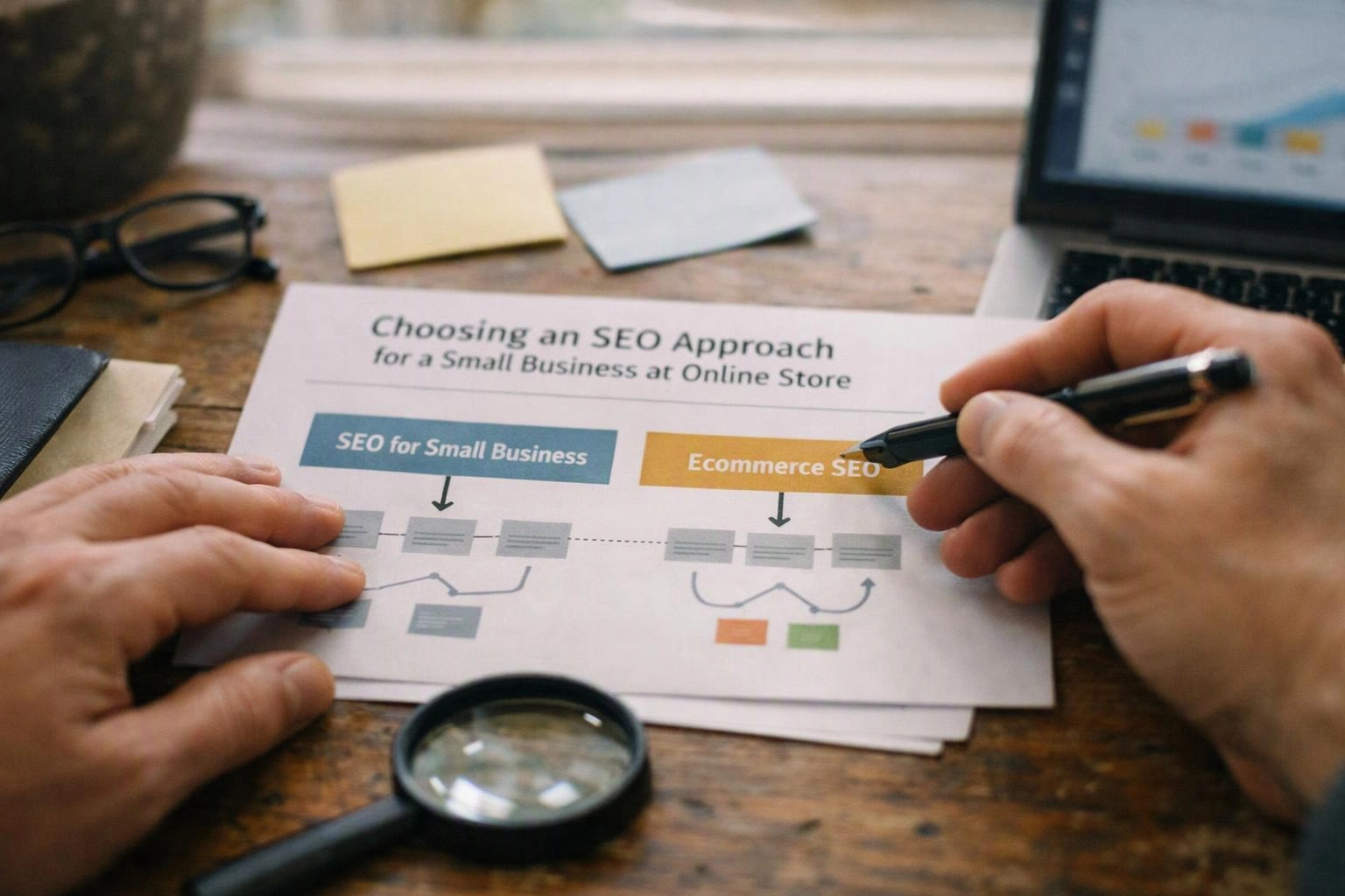 Choosing an SEO Approach for a Small Business or Online Store