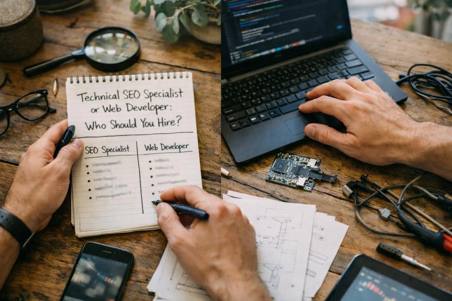 Technical SEO Specialist or Web Developer: Who Should You Hire?