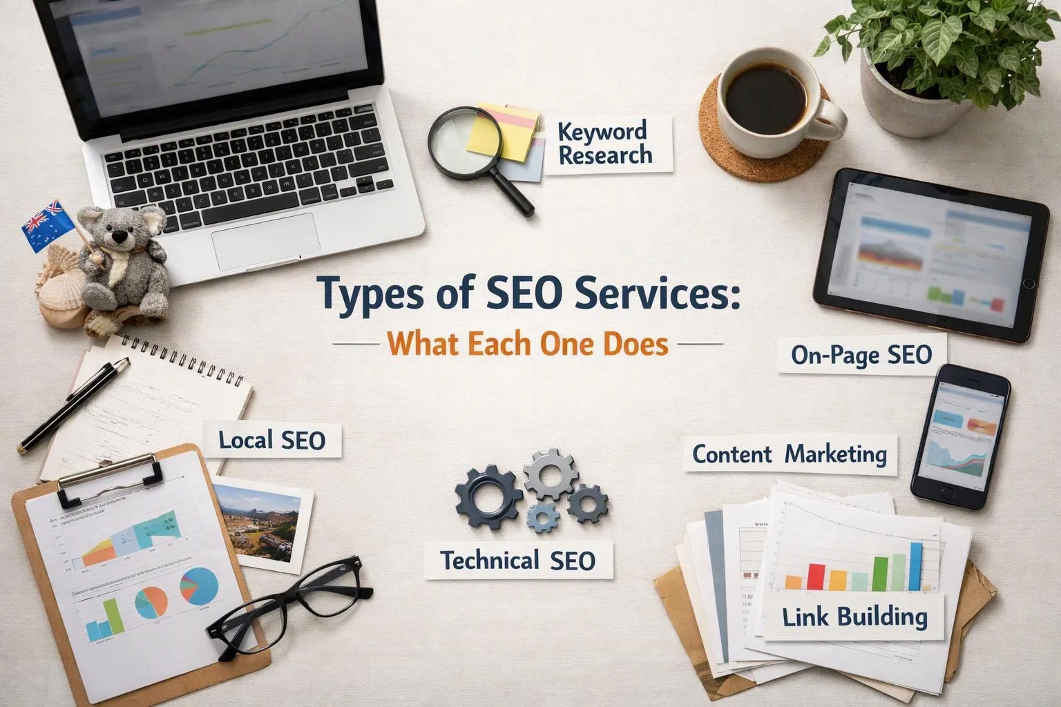 Types of SEO Services: What Each One Does